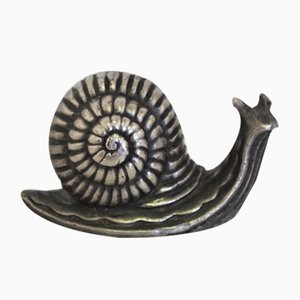 Vintage Silver Microfusion Snail