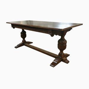 Oak Refectory Jacobean Style Table