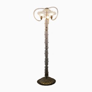 Vintage Stehlampe von Ercole Barovier für Barovier & Toso