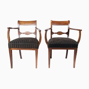 Set of Armchairs of Mahogany, 1860s