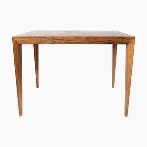 Rosewood Side Table by Severin Hansen for Haslev Furniture, 1960s