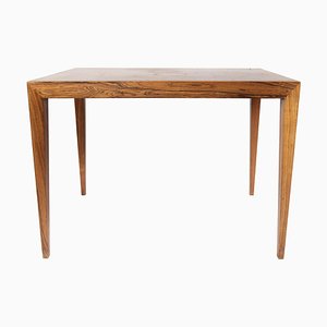 Tavolino in palissandro di Severin Hansen per Haslev Furniture, anni '60