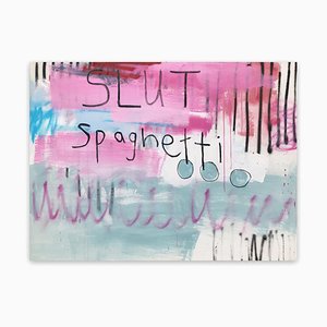 Slut Spaghetti, Abstract Painting, 2020