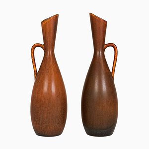 Mid-Century Vases by Carl-Harry Stålhane for Rörstrand, Sweden, 1950s, Set of 2