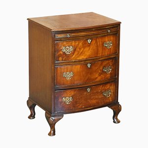 Large Georgian Style Bow Front Chest of Drawers
