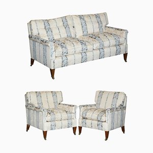 Mobilier de Salon Country House, Angleterre, Set de 3