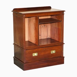 Meuble à Boissons ou Meuble TV Victorien Antique en Bois Dur