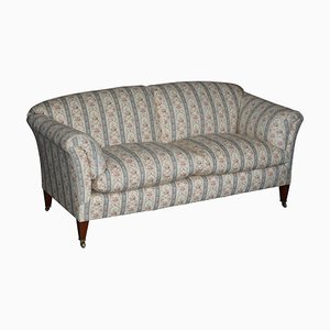 Großes antikes Portarlington Sofa von Howard & Sons