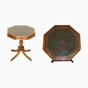 Table Tambour Tournante Style Régence Vintage