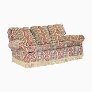 Mid-Century Art Deco Kilim Teppich Sofa mit Bezug