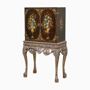 Mueble veneciano italiano con soporte, década de 1840