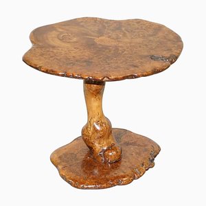 Burr Walnut Side Table
