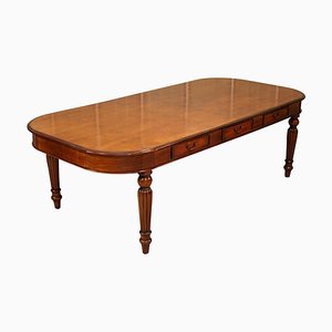 Large Hardwood Dining Table