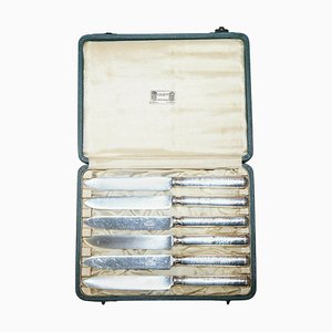 Sterling Silver Dessert Knives, 1929, Set of 6