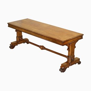 Antique Fully Stamped Pollard Oak Refectory Dining Table from Howard & Sons