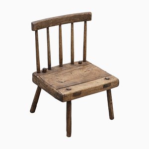 Irish Chair aus Original Holz, 1820er
