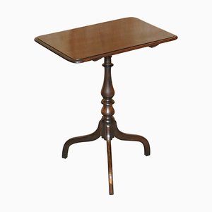 Table Tripode en Bois Dur avec Plateau Inclinable, Angleterre