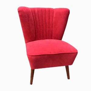 Red Cocktail Chair, 1950s