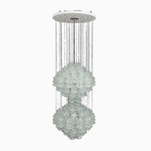 Double Pagode Pendant Chandelier from Kalmar, Vienna, 1960s