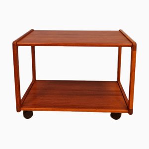 Mid-Century Danish Teak Serving Trolley, 1960s