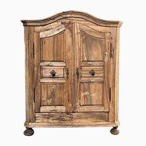 18th Century French Fruitwood Armoire
