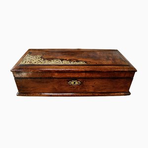 Victorian French Leather Glove Box