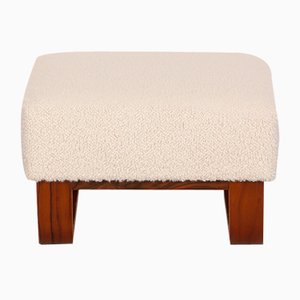 Tabouret Mid-Century en Boucle, 1950s