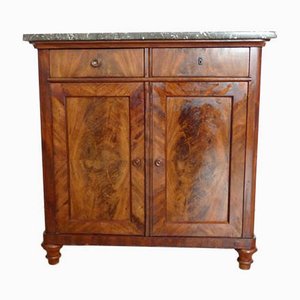 Commode Antique avec Plateau en Marbre