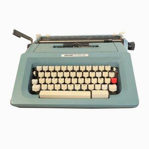 Vintage Studio 46 Typewriter with Spanish Keyboard from Olivetti