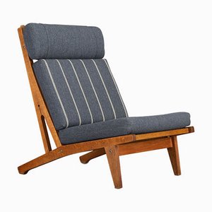 GE375 Gentleman's Lounge Chair by Hans J. Wegner for Getama, 1960s