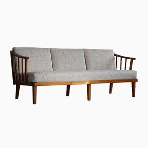 Schwedisches Mid-Century Visingsö 3-Sitzer Sofa von Carl Malmsten für OH Sjögren, 1960er