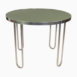 Bauhaus Style Tubular Steel Table by Artur Drozd