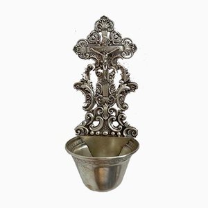 Silver Holy Water Vessel