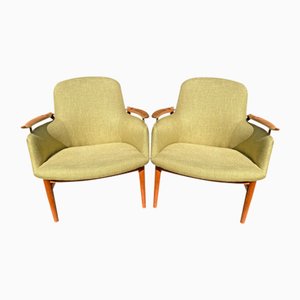 Set of First Edition NV53 Chairs by Finn Juhl for Niels Vodder