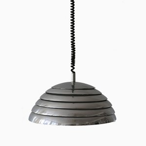 Large Mid-Century Modern Pendant Lamp from Vereinigte Werkstätten Munich, 1960s