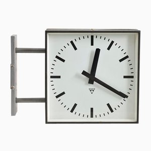 Vintage Double Sided Clock from Pragotron