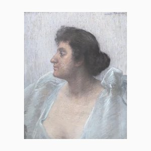Louis Rheiner, Portrait de l'actrice Eleonora Duse, 1922