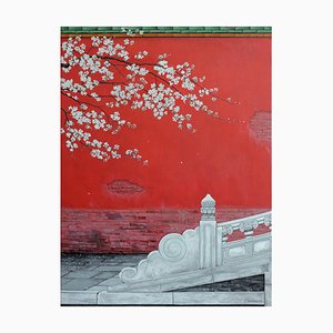 Blossom, Peinture Chinoise Contemporaine par Jia Yuan-Hua, 2021