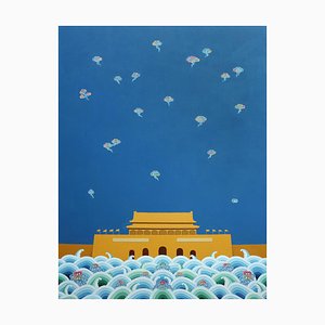 Pittura cinese contemporanea di Jia Yuan-Hua, Propizio, 2020