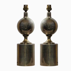 Lamp Bases by Philippe Barbier, Set of 2