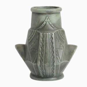 Jarrón español vintage de cerámica de Ceramica Gerunda