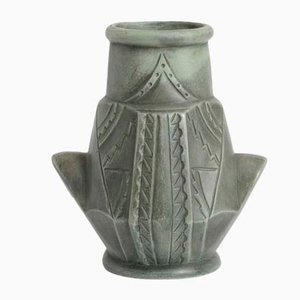 Spanische Vintage Keramikvase von Ceramica Gerunda