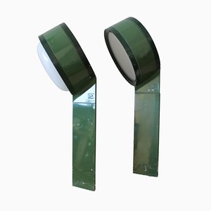 Luminaire d'Extérieur Tamburo Vert par Tobia Scarpa pour Flos, Italie