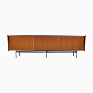 Mahogany and Aluminum Sideboard by Georges Frydman for EFA, 1960s