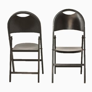 Set of Tric 65 Folding Chairs by Achille & Pier Giacomo Castiglioni for Bernini, 1965