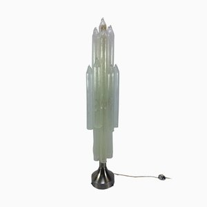 Lámpara de pie Rocket de Murano italiana Mid-Century de Carlo Nason para Mazzega, años 60