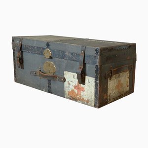 First World War Wooden Chest with Red Cross