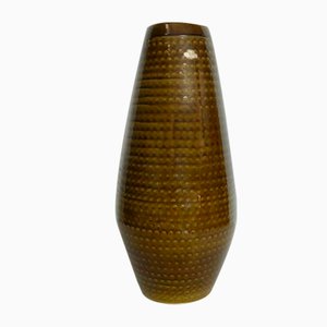 Vaso da terra grande in ceramica verde di Bay Keramik