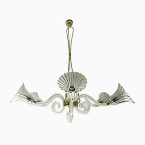 Barovier Chandelier by Ercole Barovier for Barovier & Toso, Late 1930s