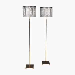 20th-Century Italian Floor Lamps from Fornasetti, Set of 2